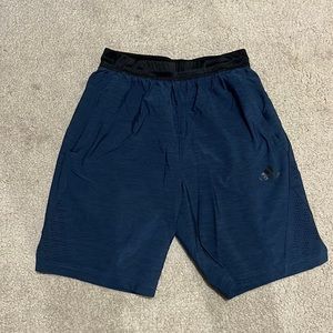 Adidas blue shorts mens small